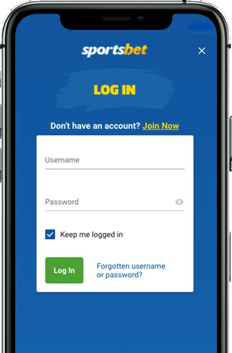 sportsbet account log in.